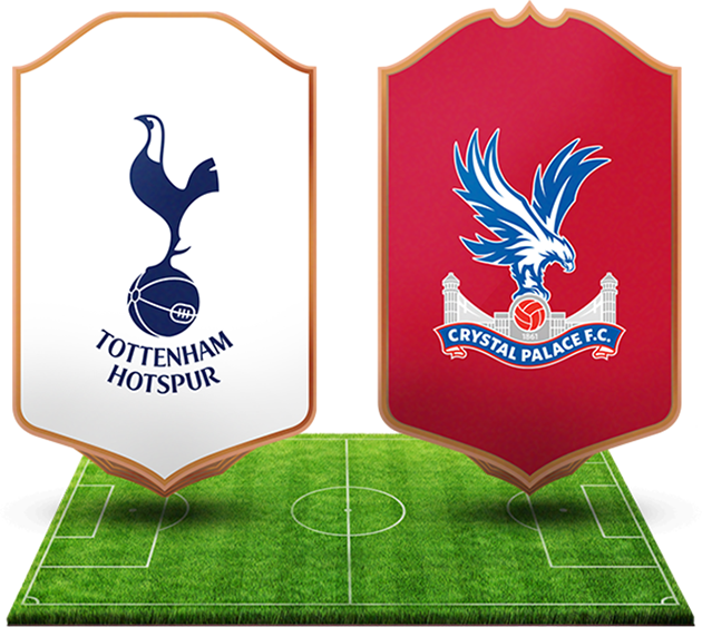 Tottenham Hotspur and Crystal Palace FC logos